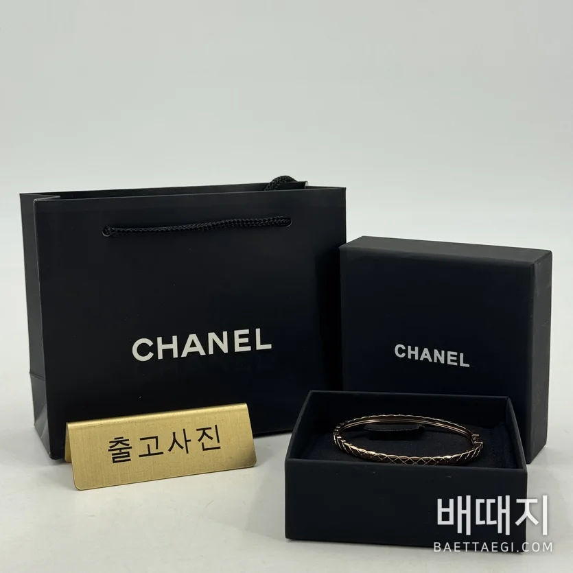 샤넬 코코 크러쉬 슬림 뱅글 팔찌 178443