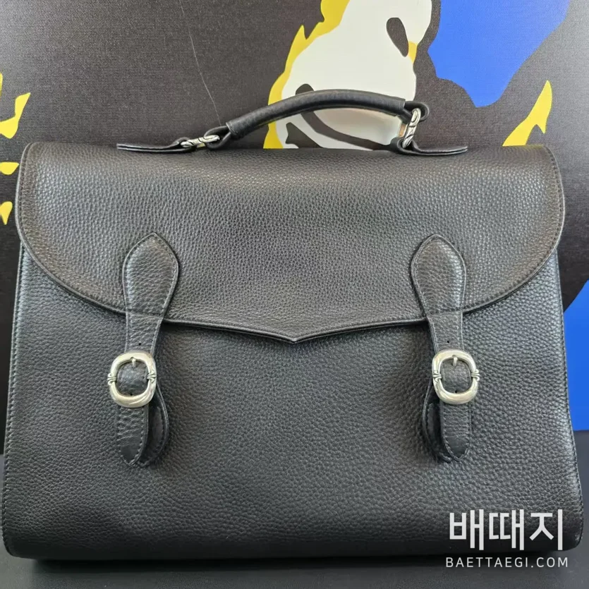 크롬하츠 스카우트 플로럴 스터드 브리프케이스 가방 188358