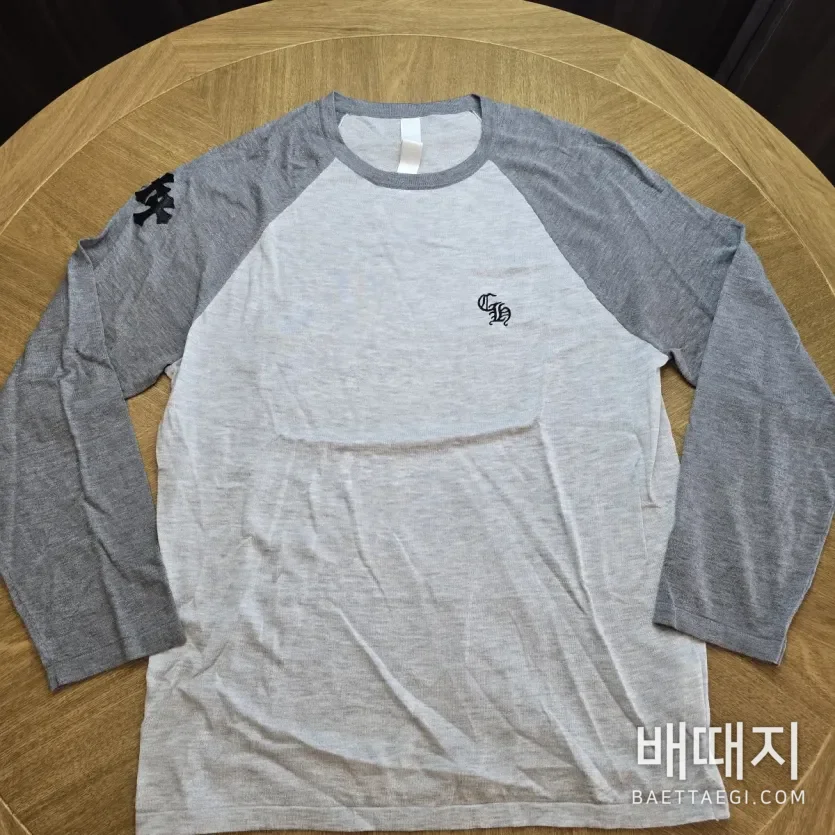 크롬하츠 남성 래글런 긴팔 티셔츠 129688