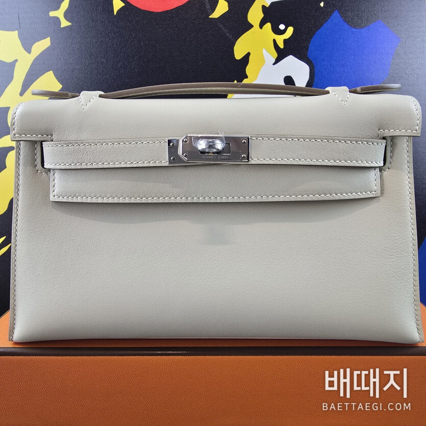에르메스 켈리 클러치 가죽 가방 171276