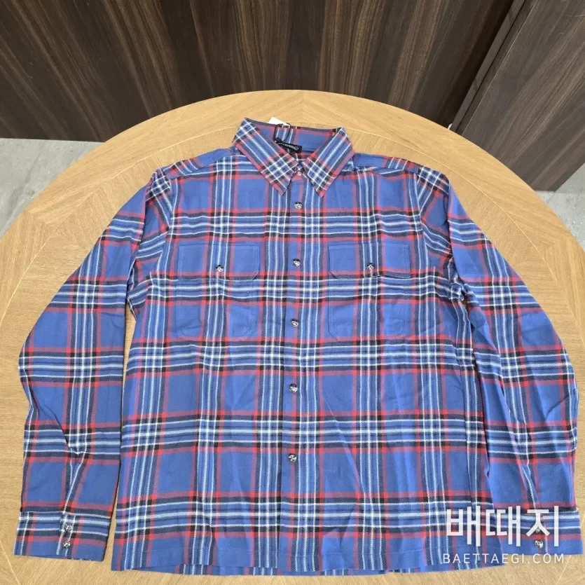 크롬하츠 여성 체크 셔츠 114661