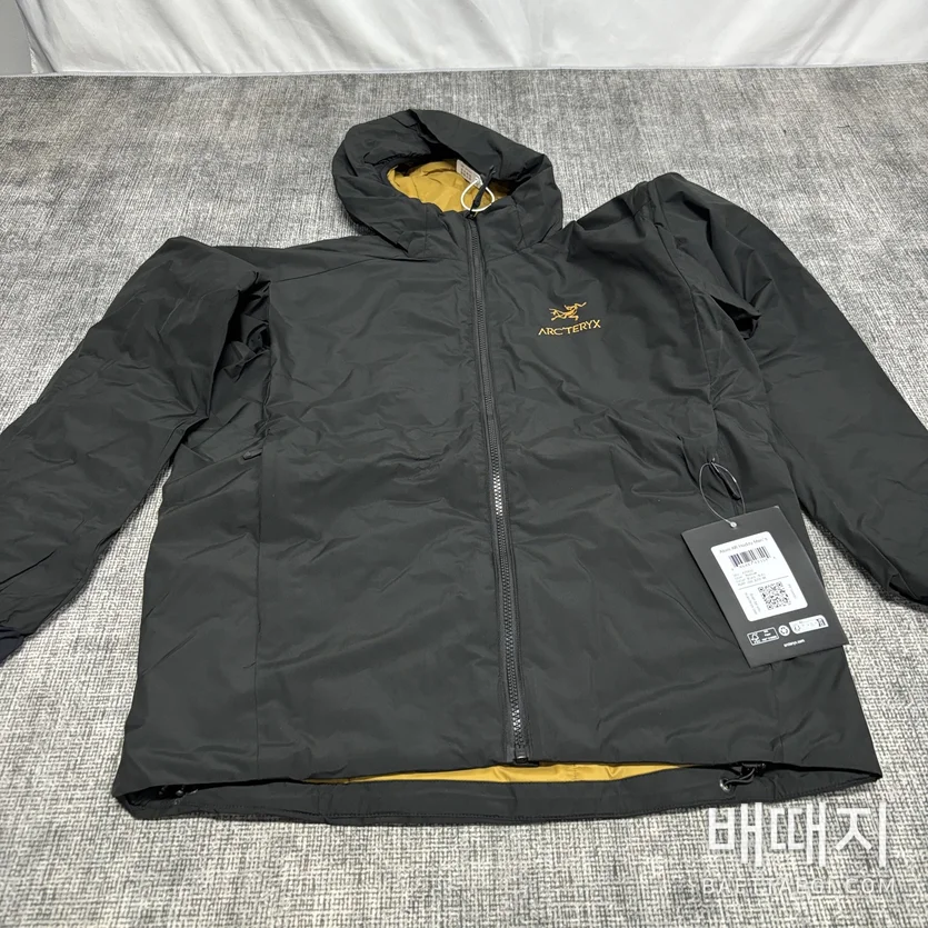 아크테릭스 [TZ] 아톰 LT 후디 1.0 블랙 골드 200175 Arc'teryx Atom LT Hoodie 1.0