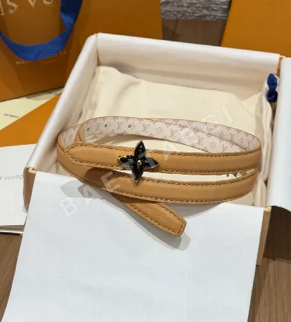 루이비통 미니플라워그램 리버시블 벨트 181039
