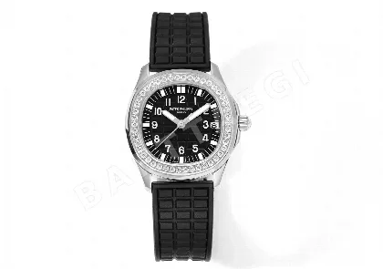 파텍필립 아쿠아넛 다이아 자동 스틸 여성용 JBL 공장 레플리카 44174 Patek Philippe