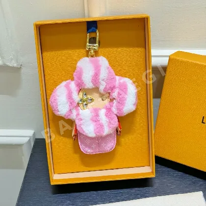 루이비통 비비안 해바라기 모노그램 가죽 키링 208279