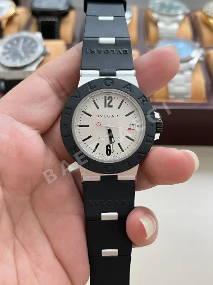 불가리 오토매틱 남녀공용 시계
