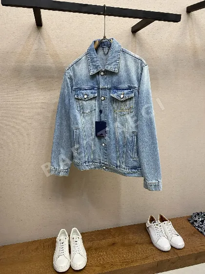 루이비통 LV 자수 데님 트러커 자켓 198472