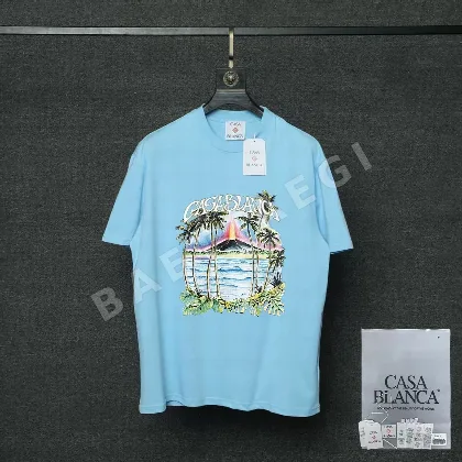 카사블랑카 고밀도 코튼 여성 반팔 티셔츠 91075