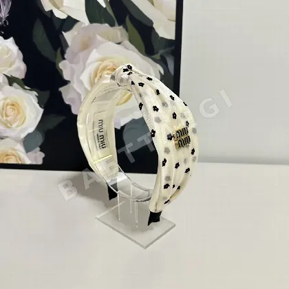 미우미우 헤어밴드 183912