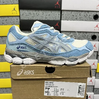 아식스 [RT] 젤 NYC 1203A383-107 200361 Asics Gel-NYC Cream Arctic Sky