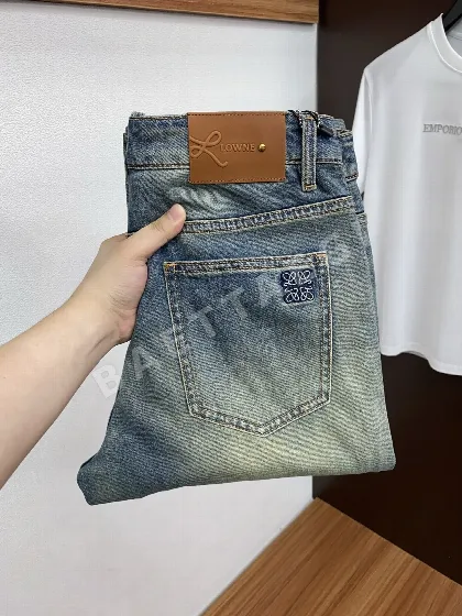 로에베 커스텀 데님 바지 16410