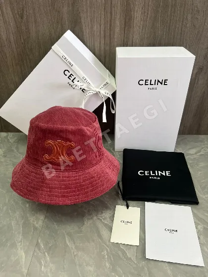 셀린느 다크 유니언 워시드 데님 버킷햇 75890