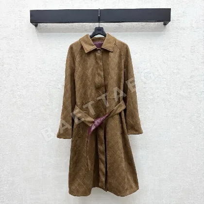 샤넬 스웨이드 다이아몬드 장식 여성 자켓 199093