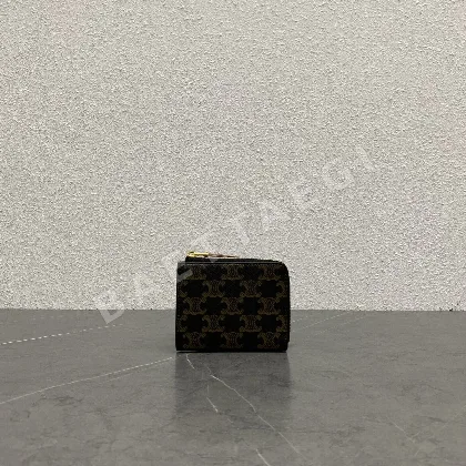 셀린느 브라운 소가죽 지갑 10002