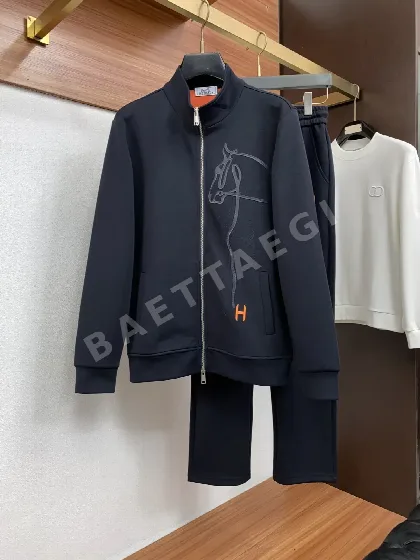 에르메스 울 혼방 캐주얼 남성 세트 207608