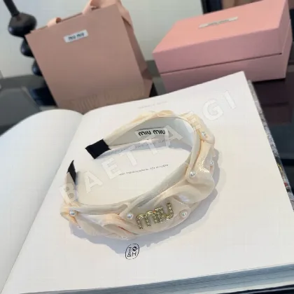 미우미우 헤어밴드 183852