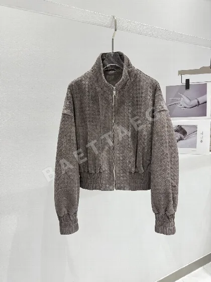 보테가베네타 램스킨 직조 여성 자켓 194830