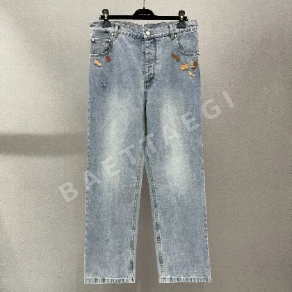 루이비통 스케이트보드 진 남성 바지 185167