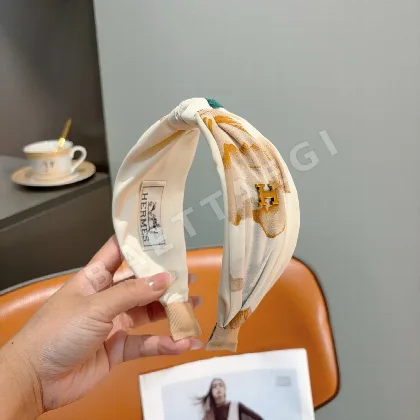 에르메스 실크 와이드 헤드밴드 185098