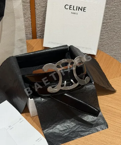 셀린느 트리옴프 코어 가죽 벨트 179561