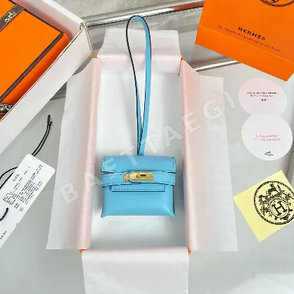 에르메스 켈리 페스티벌 가죽 키링 124248