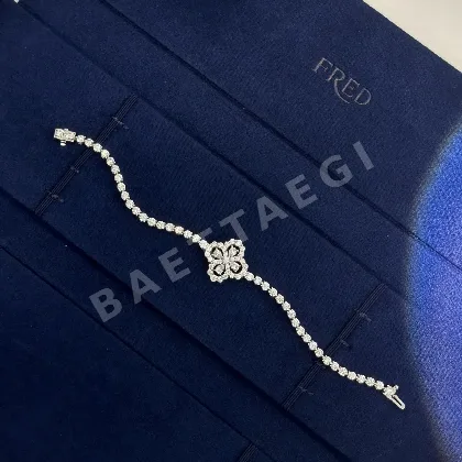 해리윈스턴 네잎클로버 다이아몬드 팔찌 71845