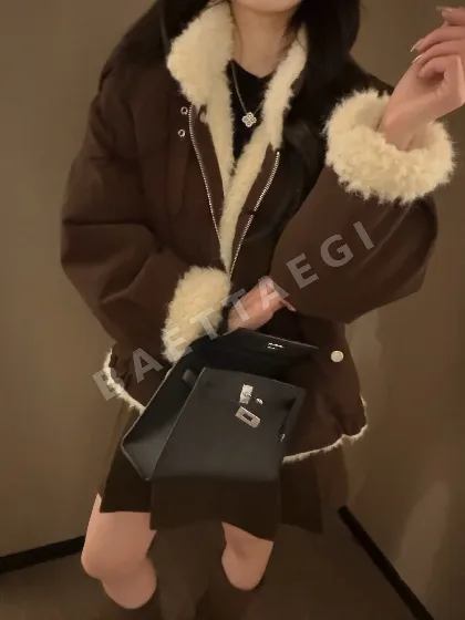 로에베 램 울 후드 자켓 202602