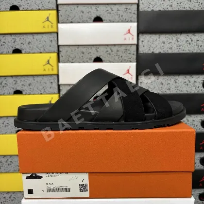 에르메스 [YX] 블랙 205757 Hermes Chypre Sandal