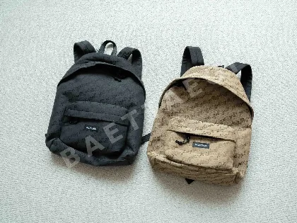 발렌시아가 모노그램 로고 지퍼 캔버스 백팩 186721