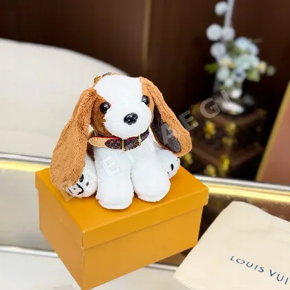 루이비통 강아지 인형 키링 203626