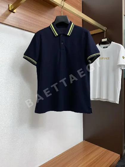 발리 라펠 카라 남성 반팔 티셔츠 129917