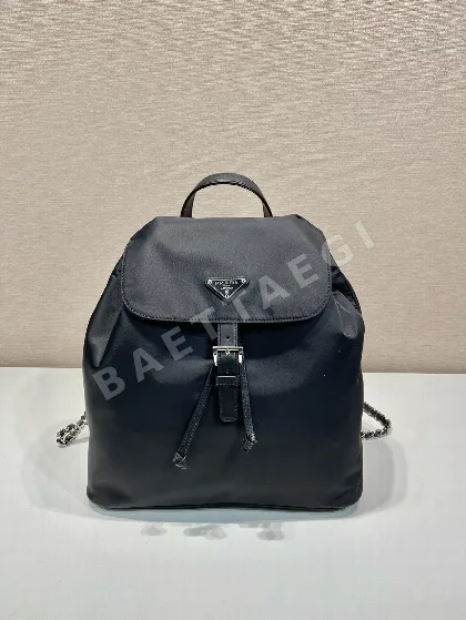 프라다 나일론 카프스킨 백팩 1BZ830