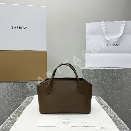 더로우 테라스 바우렛 가죽 핸드백 128778
