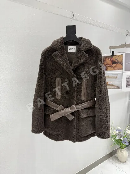 미우미우 울 퍼 안감 남성 자켓 194424