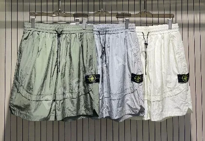 스톤아일랜드 나일론 루즈핏 남성 바지 50901