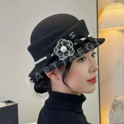 샤넬 캐시미어 버킷햇 185673