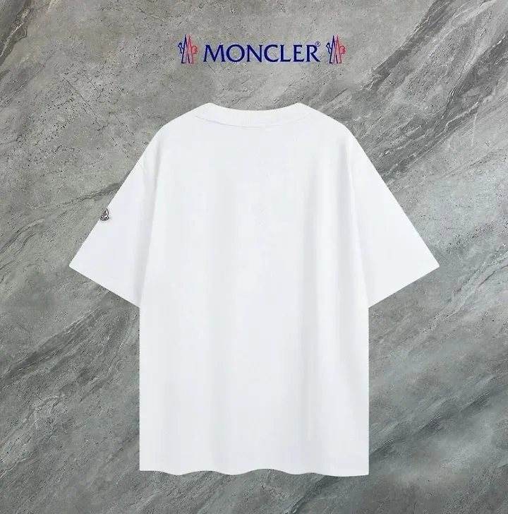 몽*레어 배색 레터링 로고 반팔티 이미지 3