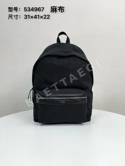 생로랑 린넨 백팩 534967