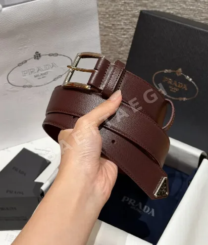 프라다 사피아노 가죽 남성 벨트 33mm 179412