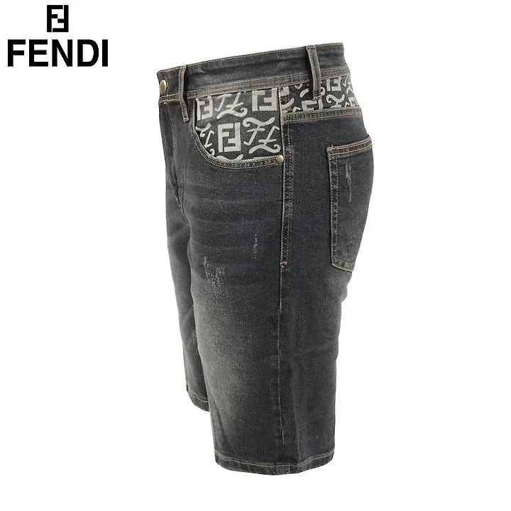 F. 26SS FF 멀티 로고 흑청 하프진 이미지 4