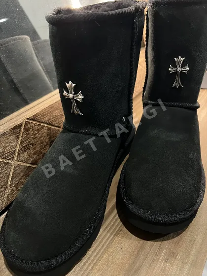 크롬하츠 부츠 블랙 162468