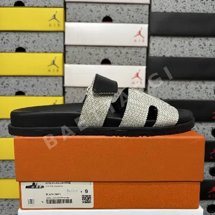 에르메스 [YX] 그레이 블랙 205750 Hermes Chypre Sandal /