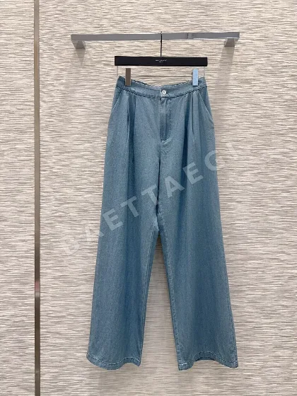 생로랑 여성 데님 바지
