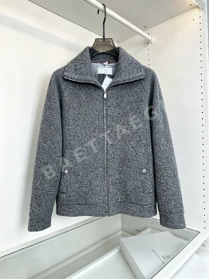 브루넬로쿠치넬리 울 니트 카라 자켓 205934