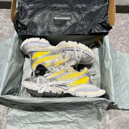 발렌시아가 3XL 라운드토 레이스업 청키 스니커즈 10338