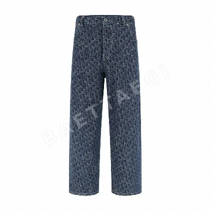 디올 올오버 프린트 데님 바지 182109