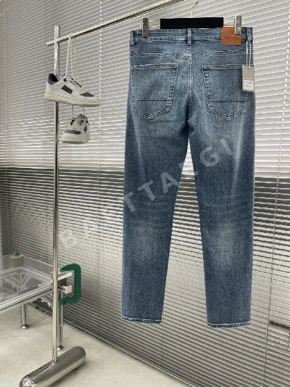 톰포드 딥블루 스트레치 데님 남성 바지 115527