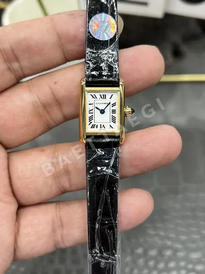까르띠에 탱크 미니 쿼츠 시계