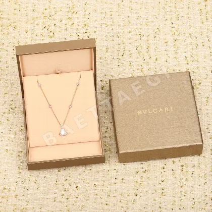 불가리 디바즈 드림 18K 로즈 골드 목걸이 64764