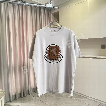 몽클레르 남여공용 램 울 반팔 티셔츠 48684
